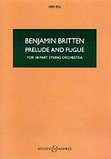 Benjamin Britten: Prelude and Fugue op. 29