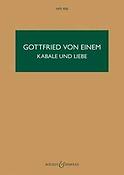 Gottfried von Einem: Kabale und Liebe op. 44