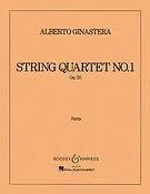 Alberto Ginastera: String Quartet 1 op. 20