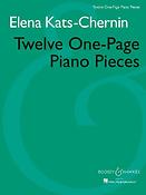 Twelve One-Page Piano Pieces