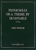 Weaver: Passacaglia on a Theme by Dunstable