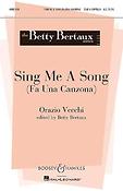 Orazio Vecchi: Sing Me A Song