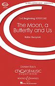 The moon, a butterfly and us