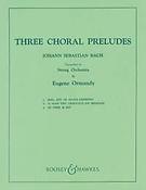 Three Chorale Preludes