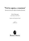 Mascagni: Voi lo sapete, o mamma