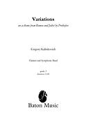 Grigory Kalinkovich: Variations