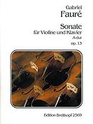 Fauré: Sonate A Op.13 