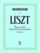 Franz Liszt: 12 Etudes Execution Transcendante