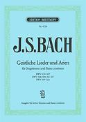 Bach: Geistliche Lieder und Arien