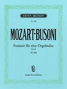 Wolfgang Amadeus Mozart: Fantasie fuer Orgelwalze F Kv608