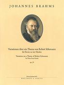 Brahms: Variations on a Theme Of Robert Schumann Op. 23