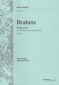 Brahms: Rhapsodie op. 53