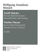 Wolfgang Amadeus Mozart: 12 Duos KV 487
