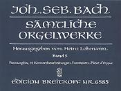 Bach: Samtliche Orgelwerke 5  - Organworks 5 (Breitkopf)