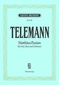Telemann: Matthäus-Passion (Vocal Score)