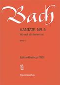 Bach: Kantate BWV  5 Wo Soll Ich Fliehen Hin (Breitkopf)