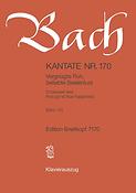 Bach: Kantate BWV 170 Vergnügte Ruh, beliebte Seelenlust