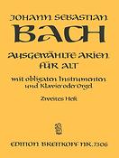 Bach: Ausgewählte Arien für Alto 2