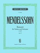 Mendelssohn: Violin Concerto In E Minor Op.64 - Violinkonzert e-moll op. 64 (Breitkopf) 