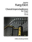Karg-Elert: 66 Choral-Improvisationen op. 65 III (Neujahr, Ostern, andere Festtage)  
