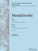 Mendelssohn: Elias Op.70 (D/E)