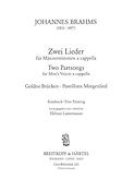 Johannes Brahms: 2 Lieder (Goldne Brücken, Postillons Morgenlied)