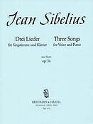 Sibelius: Drei Lieder op. 36