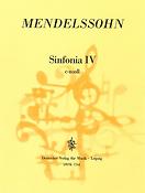 Felix Mendelssohn Bartholdy: Sinfonia IV c-moll