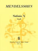Felix Mendelssohn Bartholdy: Sinfonia X h-moll