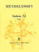 Felix Mendelssohn Bartholdy: Sinfonia XI f-moll