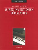 Schmitz: 25 Jazz-Inventionen für Klavier