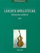 Leichte Spielstücke 1(Kontrabaß und Klavier)