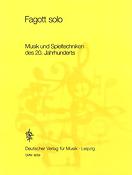 Musik & Spieltechniken 20 Jh.