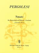 Giovanni Battista Pergolesi: Sonate (Pulcinella Thema)