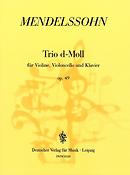 Felix Mendelssohn Bartholdy: Klaviertrio d-moll op. 49