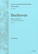 Ludwig van Beethoven: Missa Solemnis D-dur op. 123