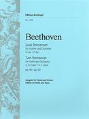 Beethoven: Romanzen for Violine und Orchester - G-Dur op. 40  F-Dur op. 50
