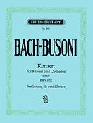Bach: Cembalokonzert d-moll BWV 1052