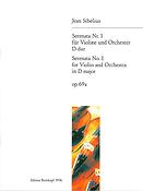 Jean Sibelius: Serenade, Nr. 1 op. 69a