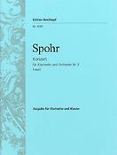 Sophr: Klarinettenkonzert Nr.3 f-moll