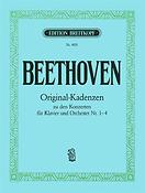 Beethoven: 8 Kadenzen zu Konz.Nr.1,2,3,4