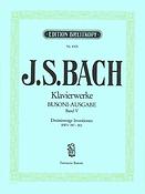 Bach: Dreistimmige Inventionen BWV 787-801 (Busoni Ausgabe)