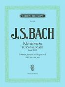 Bach: Samtliche Klavierwerke (Bach-Busoni-Ausgabe) Toccaten BWV 914-916, Fantasie