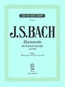 Bach: Samtliche Klavierwerke (Bach-Busoni-Ausgabe) Fugen 