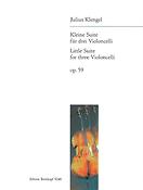 Klengel: Small Suite for three Violoncelli Op. 59