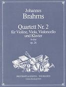 Brahms: Klavierquartett Nr. 2 A-dur op. 26