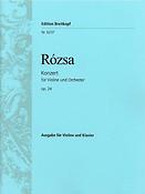 Rozsa: Violinkonzert op. 24