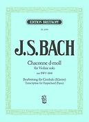 Bach: Chaconne d-moll aus BWV 1004