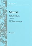 Wolfgang Amadeus Mozart: Missa brevis in B-dur KV 275 (272b)
