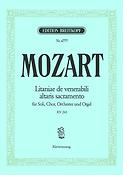 Wolfgang Amadeus Mozart: Litaniae de venerabili altaris sacramento KV 243